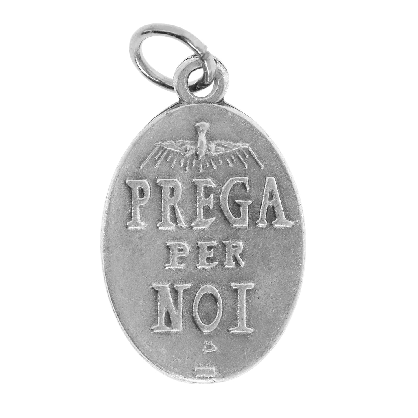 Medaglia Ecce Homo in zama. Altezza 2,2 cm