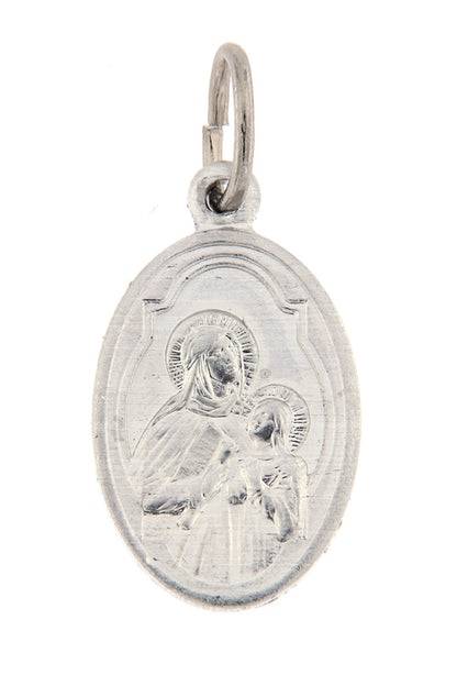 Medaglia sant'Anna, in alluminio. Altezza 1,8 cm