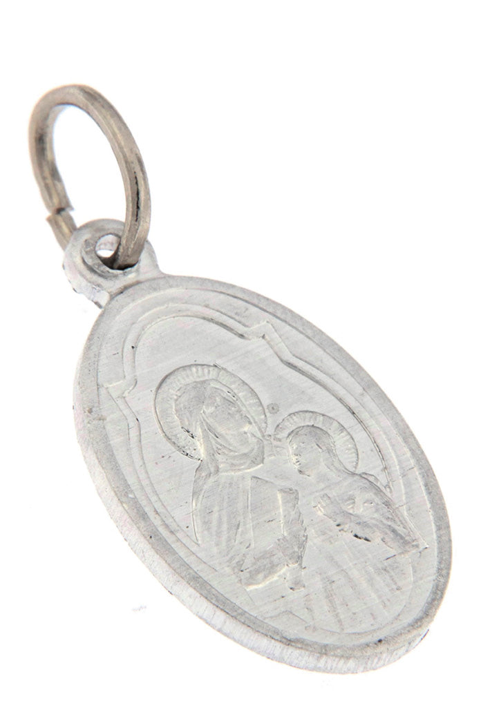 Medaglia sant'Anna, in alluminio. Altezza 1,8 cm