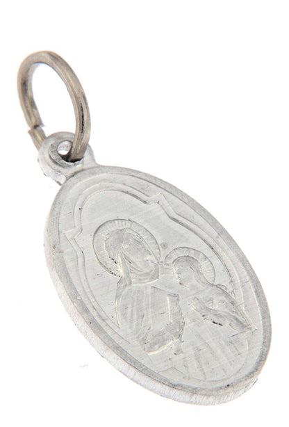 Medaglia sant'Anna, in alluminio. Altezza 1,8 cm