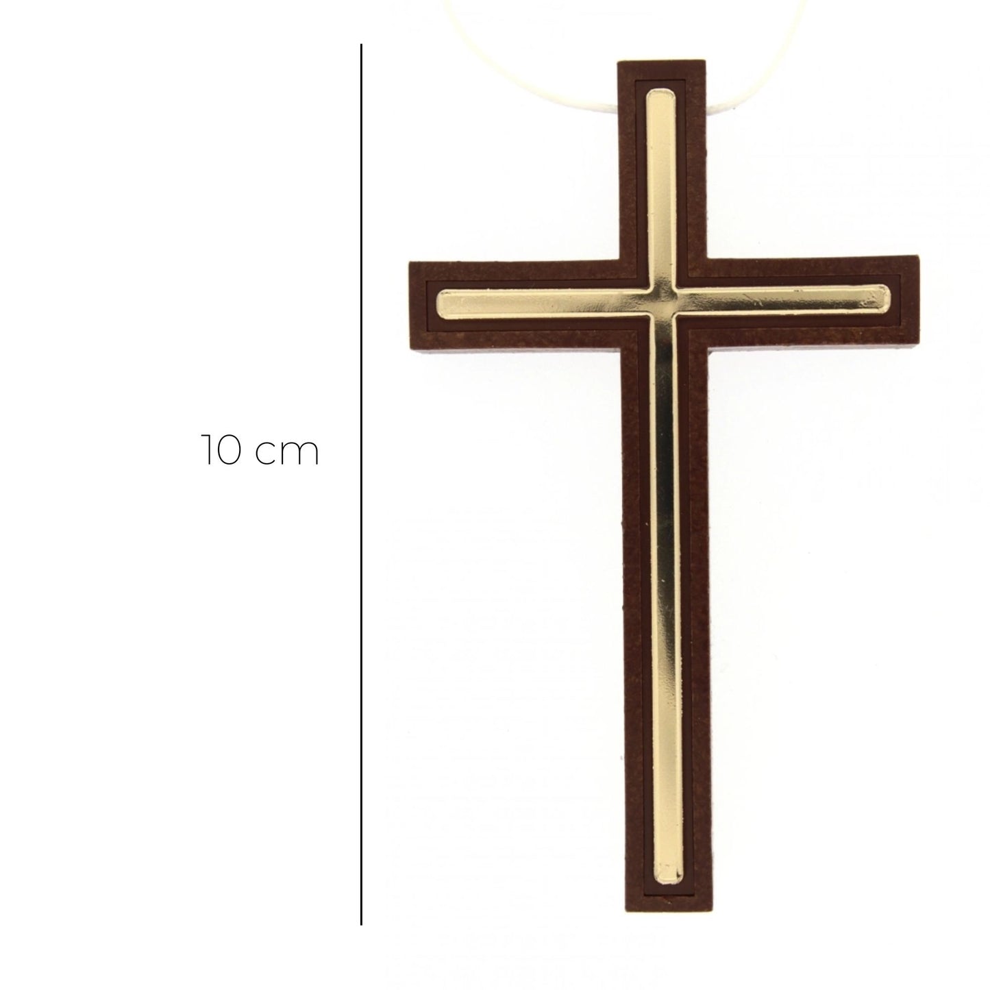 Croce Prima Comunione in legno h. 10 cm