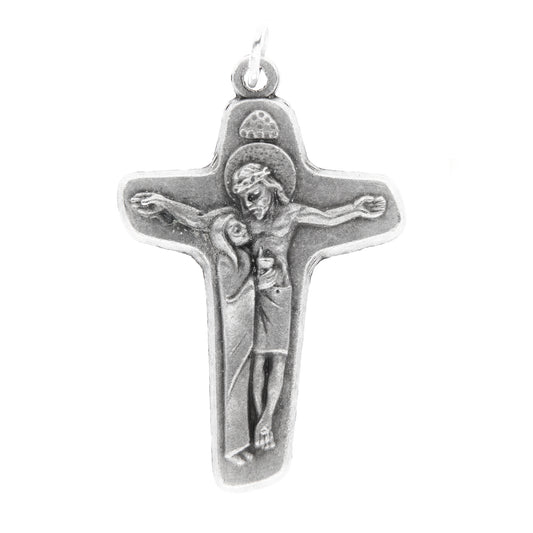 Ciondolo Croce Riconciliazione in metallo 3,8x2,8 cm