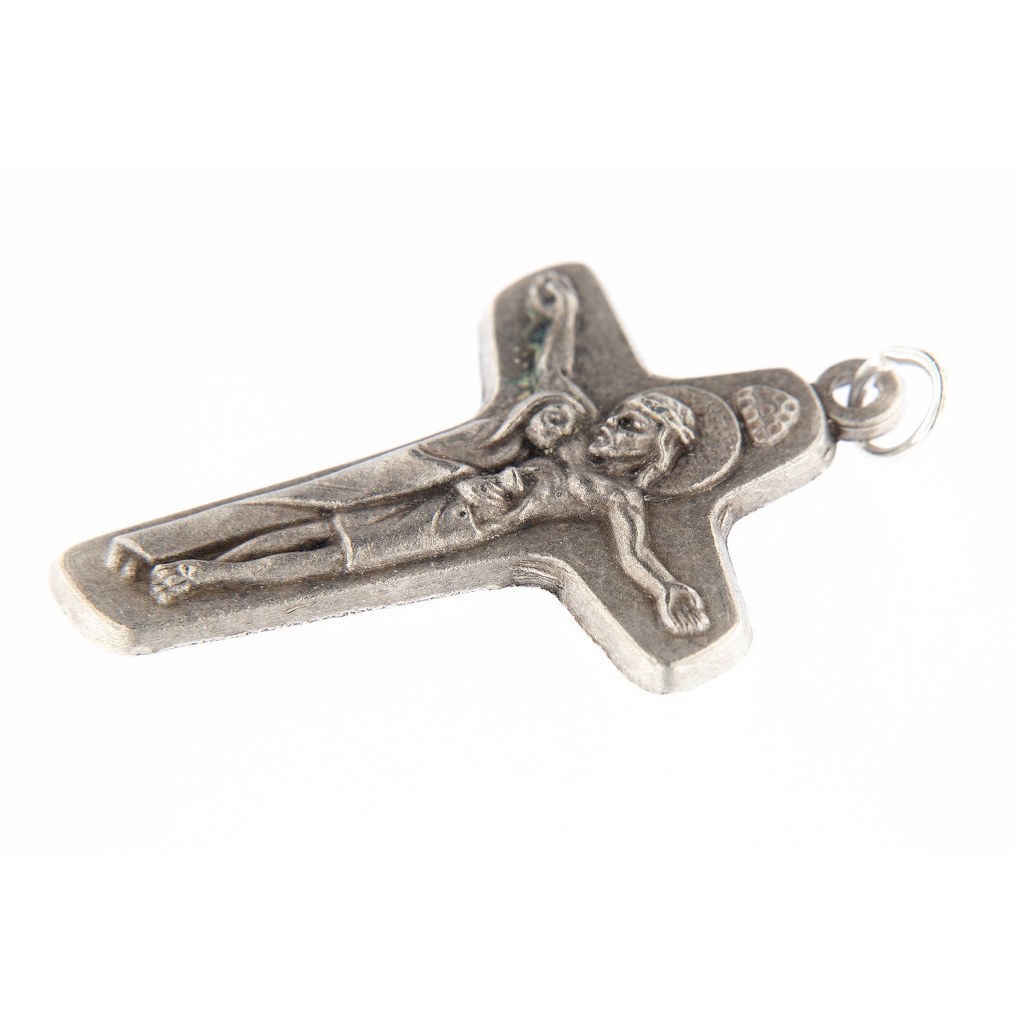 Ciondolo Croce Riconciliazione in metallo 3,8x2,8 cm