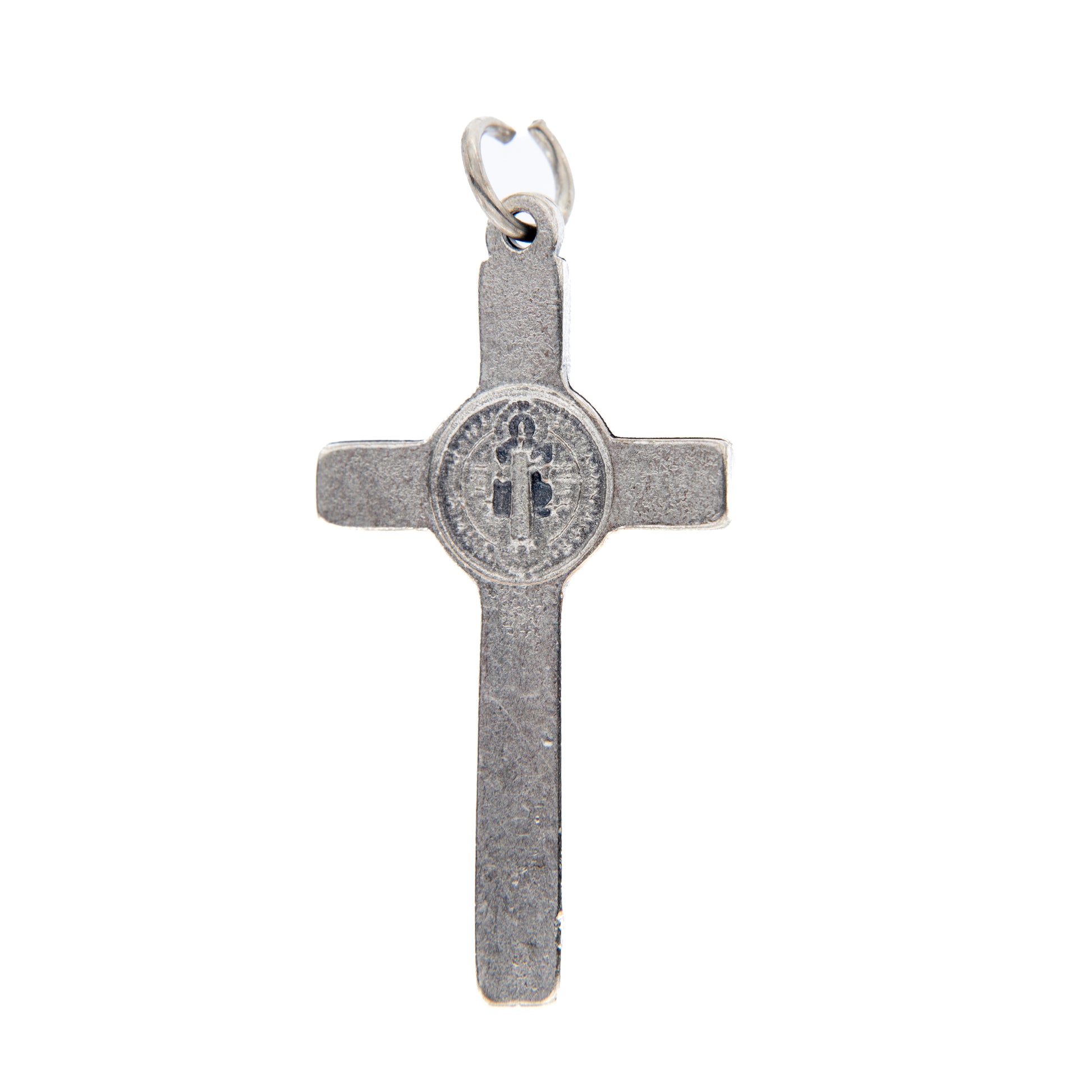 Croce San Benedetto in metallo h. 4 cm