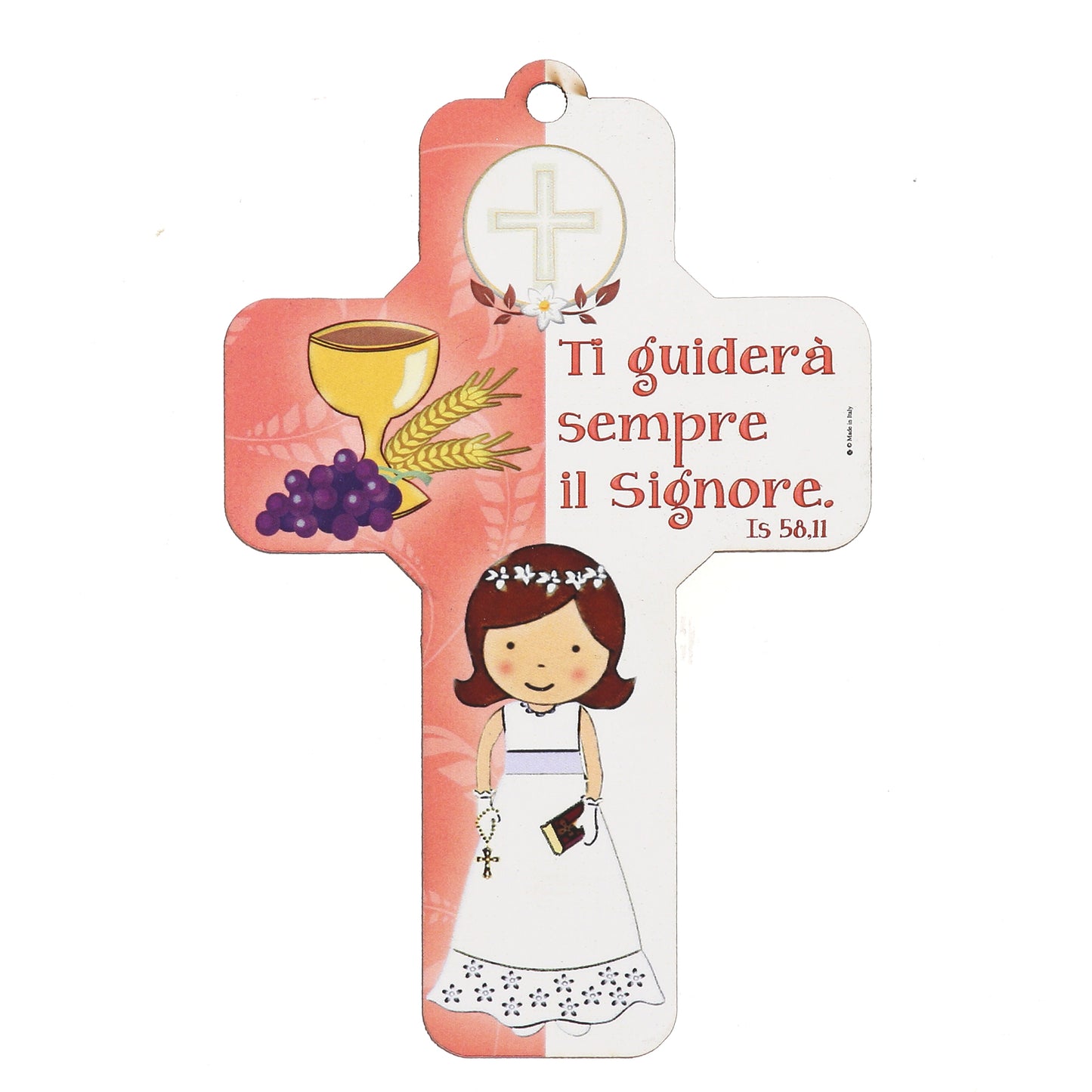 Croce Comunione bambina h. 12,8