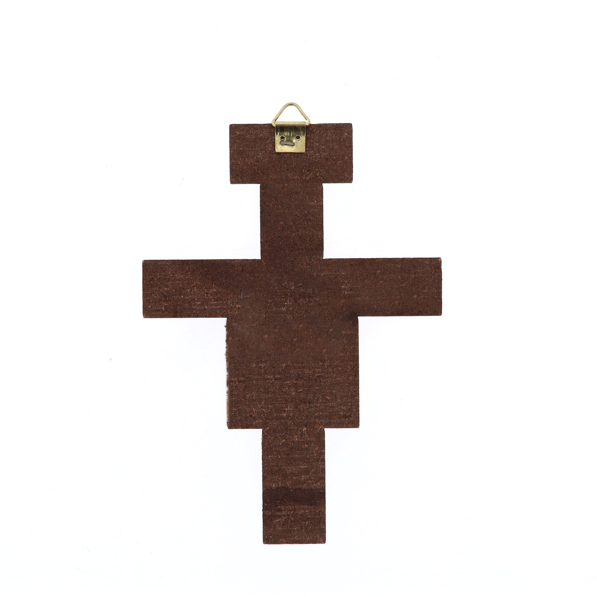 Crocifisso San Damiano in legno. Altezza 14 cm