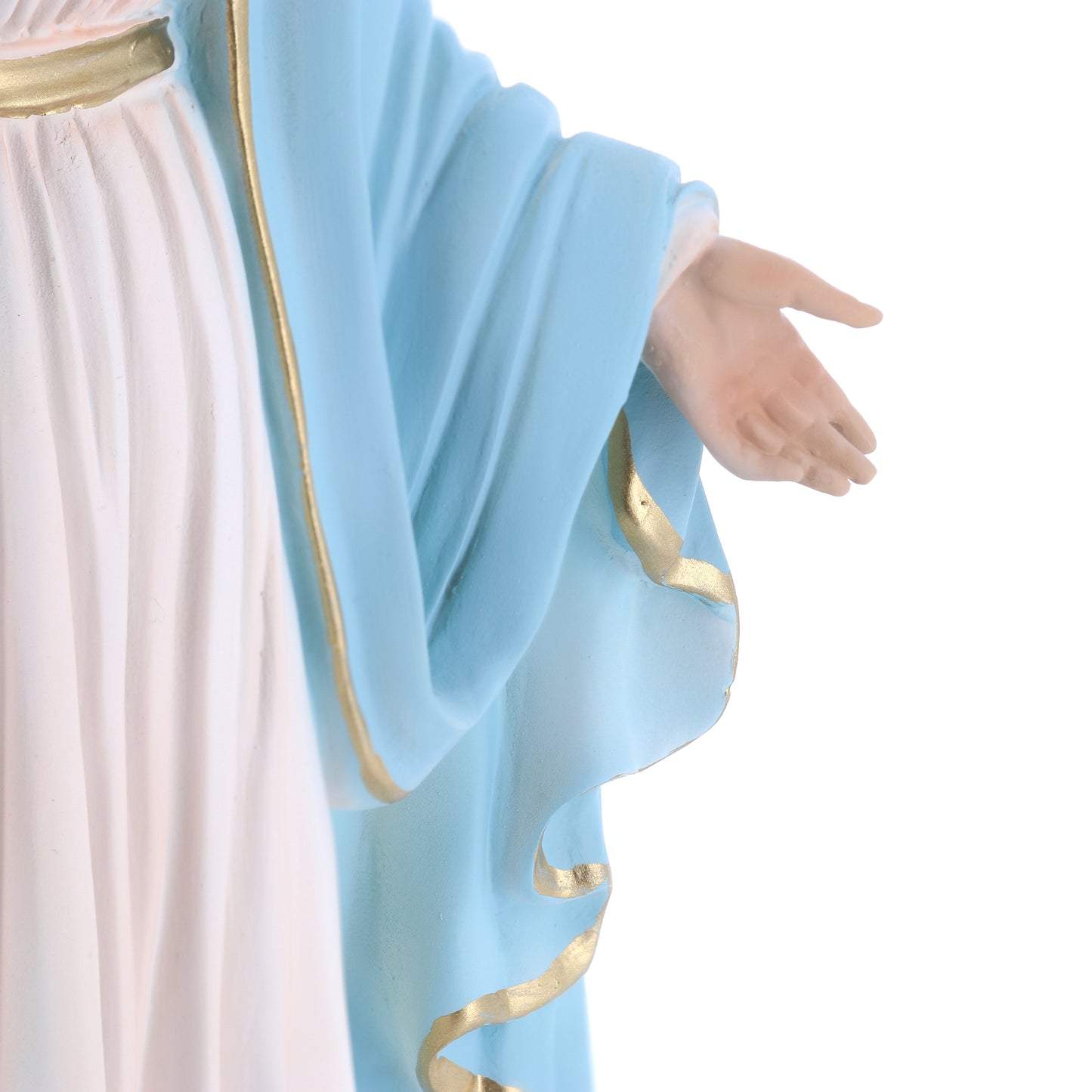 Statua Madonna Immacolata, in resina. Altezza 40 cm