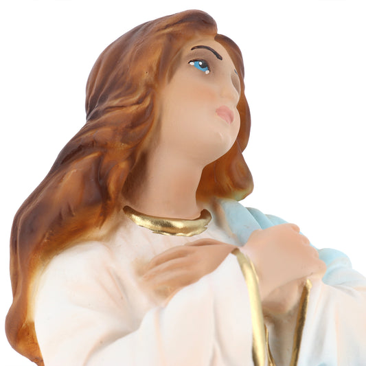 Statua Madonna Assunta del Murillo, in resina. Altezza 30 cm