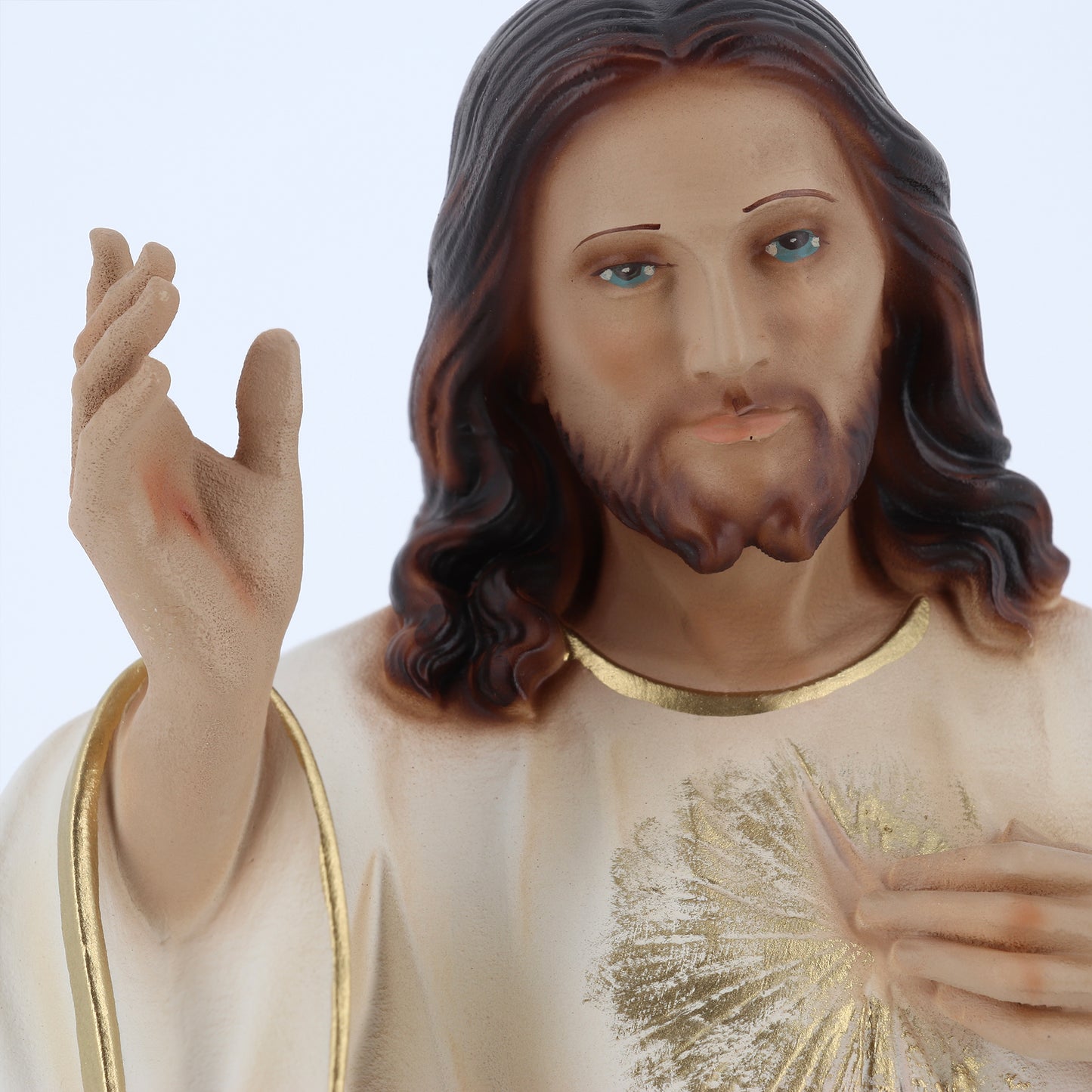 Statua Gesù misericordioso, in resina. Altezza 40 cm