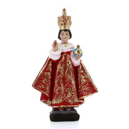 Statua Gesù Bambino di Praga, in resina. Altezza 30 cm