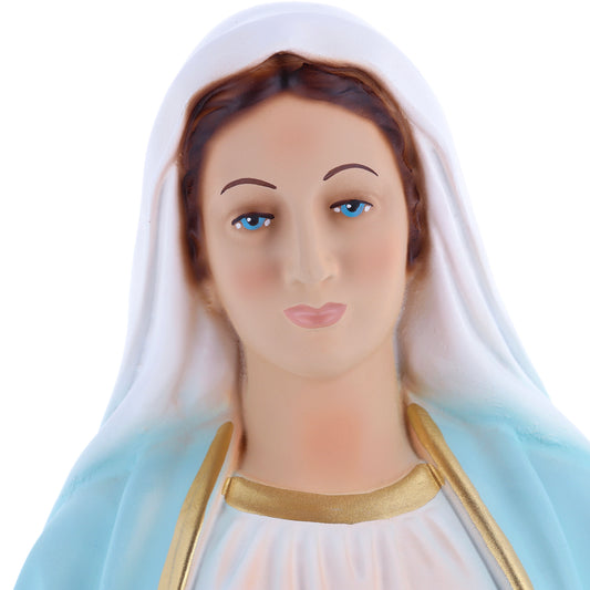 Statua Madonna Immacolata, in resina. Altezza 50 cm
