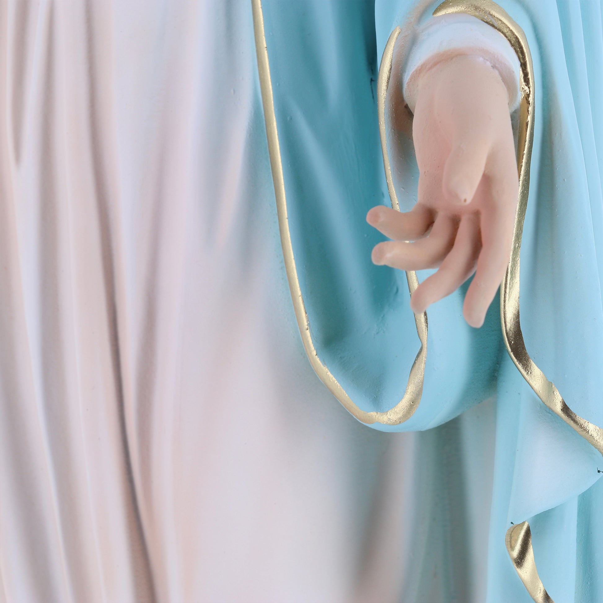 Statua Madonna Immacolata, in resina. Altezza 50 cm