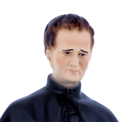 Statua San Giovanni Bosco in resina vuota. Altezza 38 cm