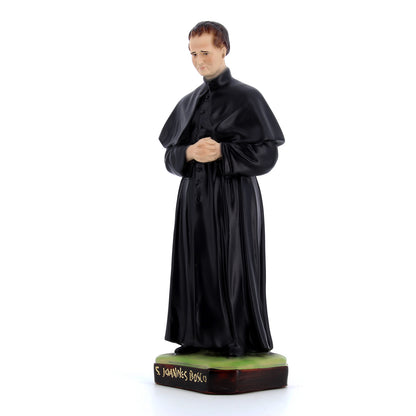 Statua San Giovanni Bosco in resina vuota. Altezza 38 cm