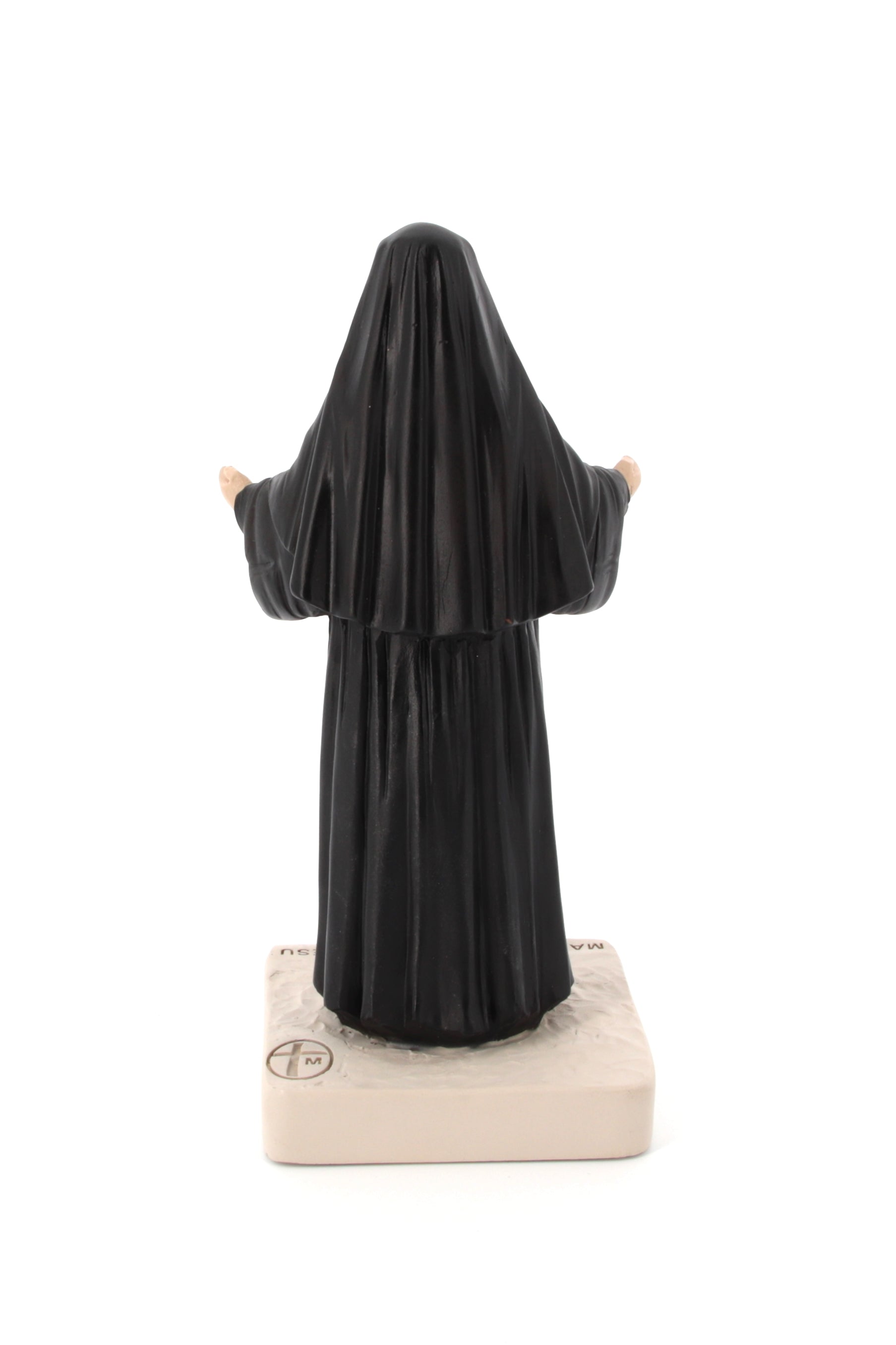 Statua beata Madre Speranza, in polvere di marmo colorato. Altezza 17 cm