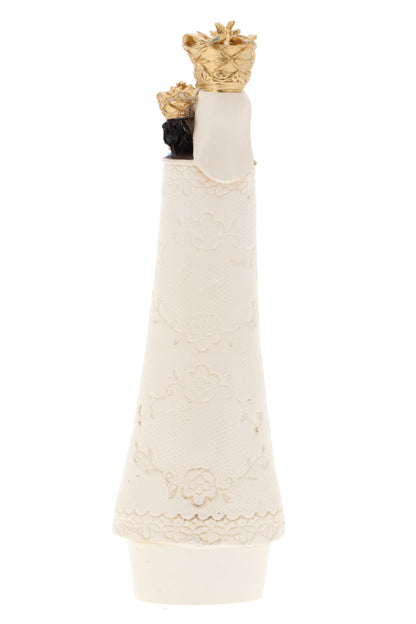 Statua Madonna di Loreto, in resina colorata. Altezza 24,5 cm