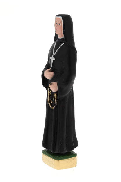 Statua santa Faustina Kowalska, in gesso. Altezza 20 cm