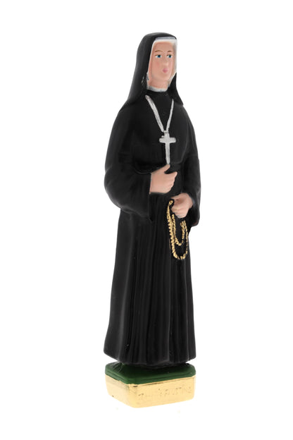 Statua santa Faustina Kowalska, in gesso. Altezza 20 cm