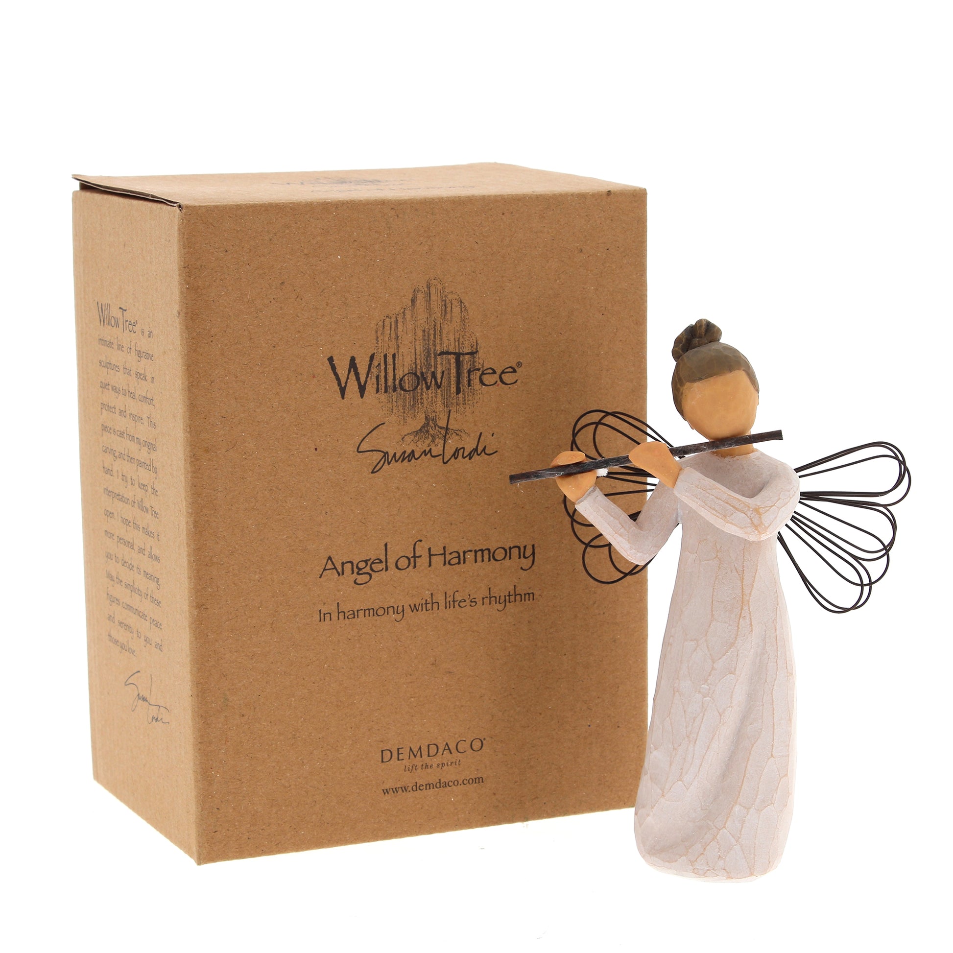 Statua in resina The Willow Tree Angelo dell'Armonia (Angel of Harmony) h. 13,5 cm
