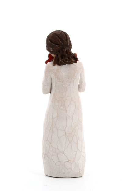 Statua in resina The Willow Tree - Circondata dall'amore (Sourrounded by Love) h. 13 cm