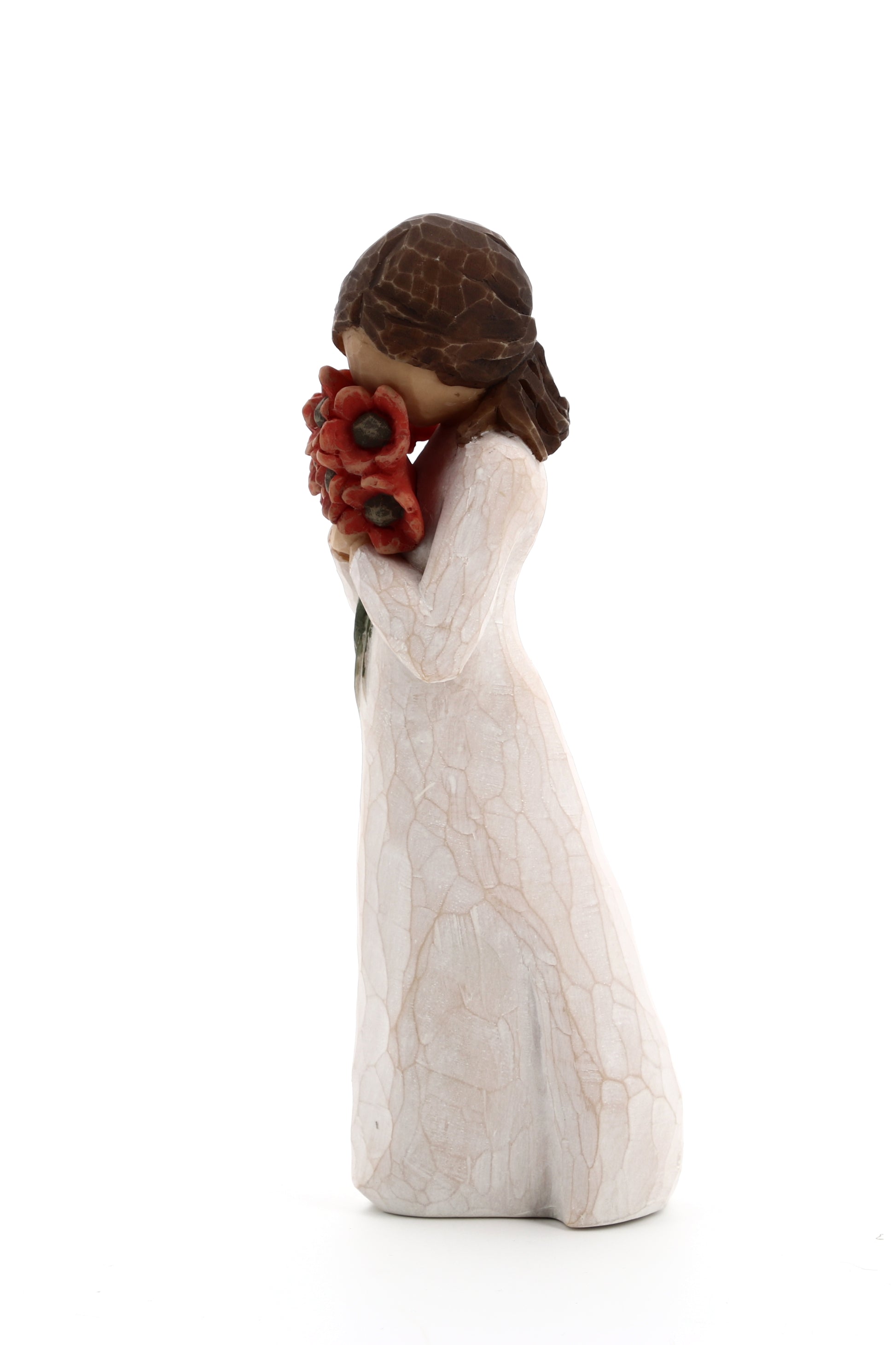 Statua in resina The Willow Tree - Circondata dall'amore (Sourrounded by Love) h. 13 cm