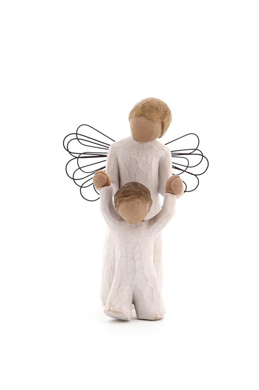 Statua in resina  The Willow Tree - Angelo Custode (Angel of mine) h. 13 cm