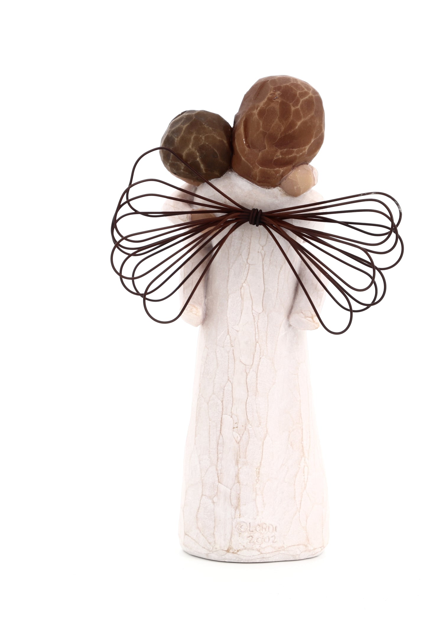 Statua in resina The Willow tree - abbraccio dell' Angelo (Angel's embrace) h. 14 cm