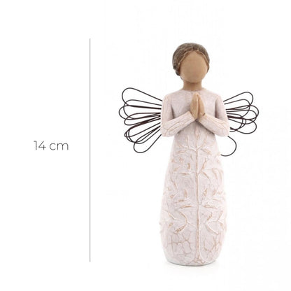 Statua in resina The Willow tree - Un albero, una preghiera (A tree, a prayer) h. 14 cm