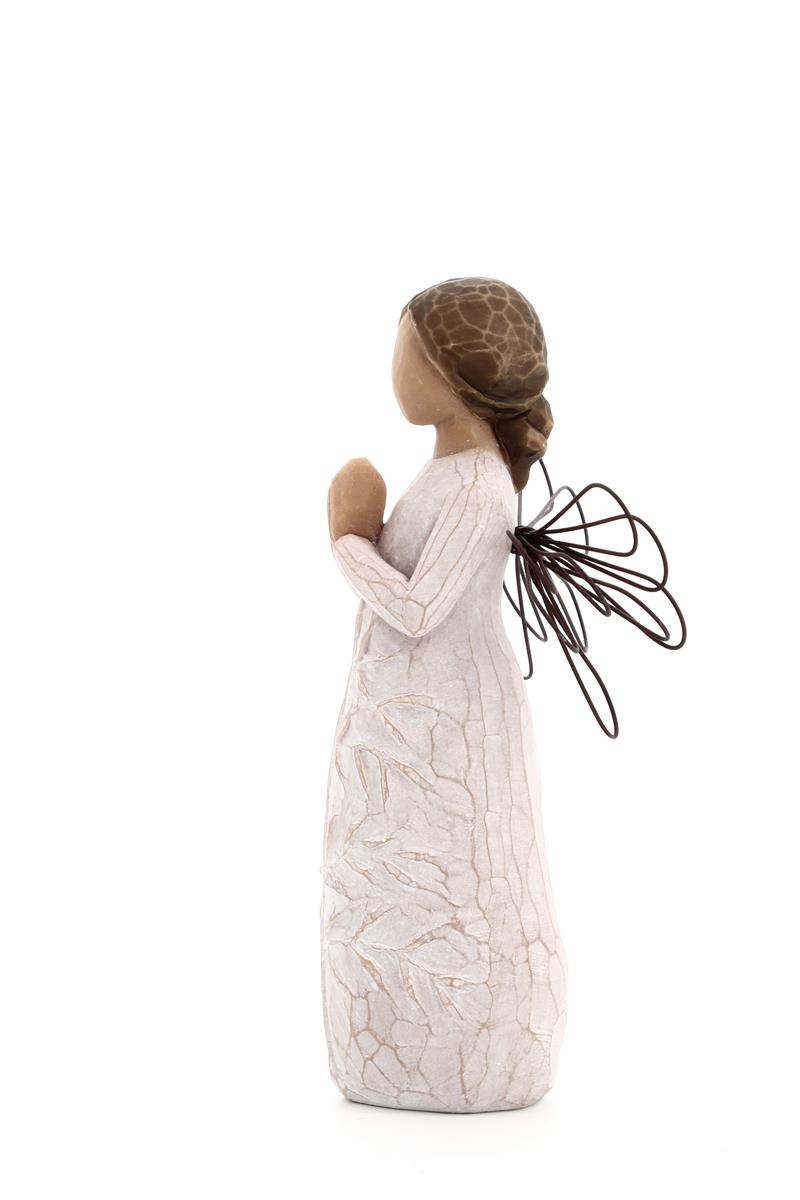 Statua in resina The Willow tree - Un albero, una preghiera (A tree, a prayer) h. 14 cm