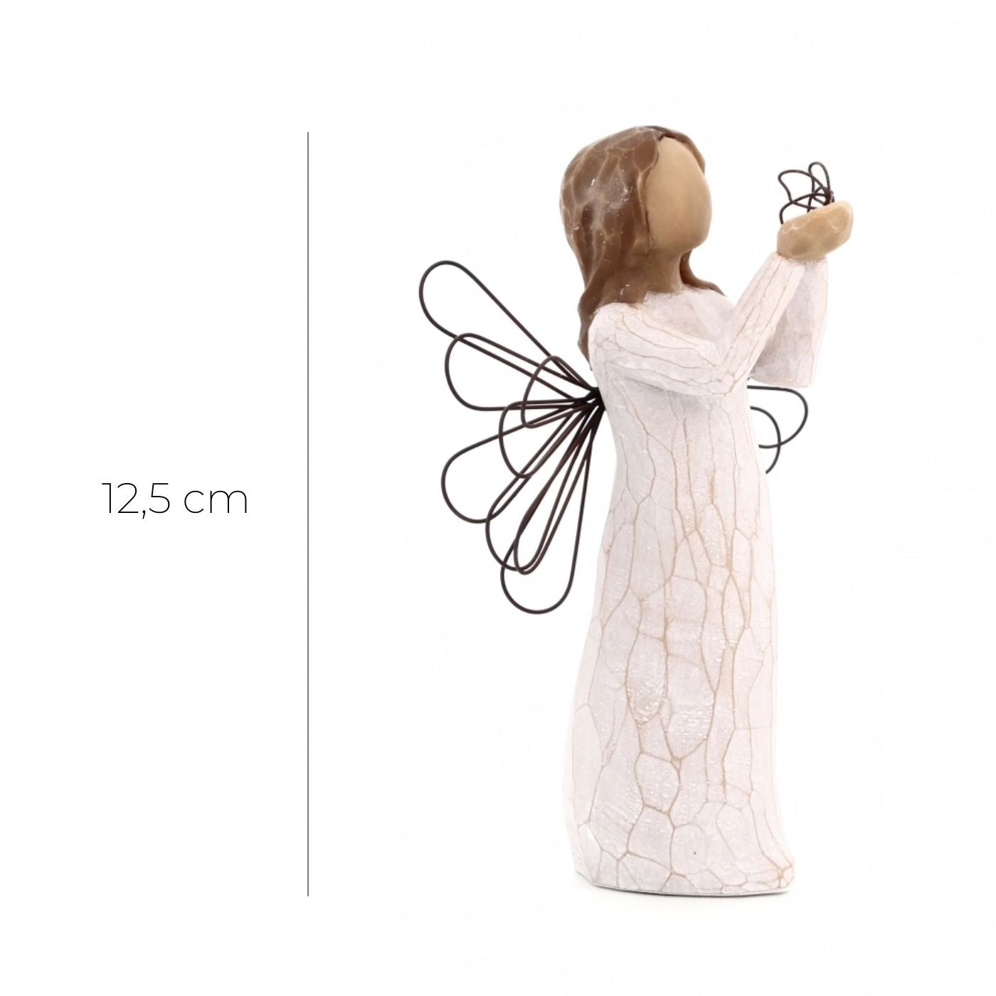 Statua in resina The Willow tree Angelo della Liberta' (Angel of Freedom) h. 12,5 cm