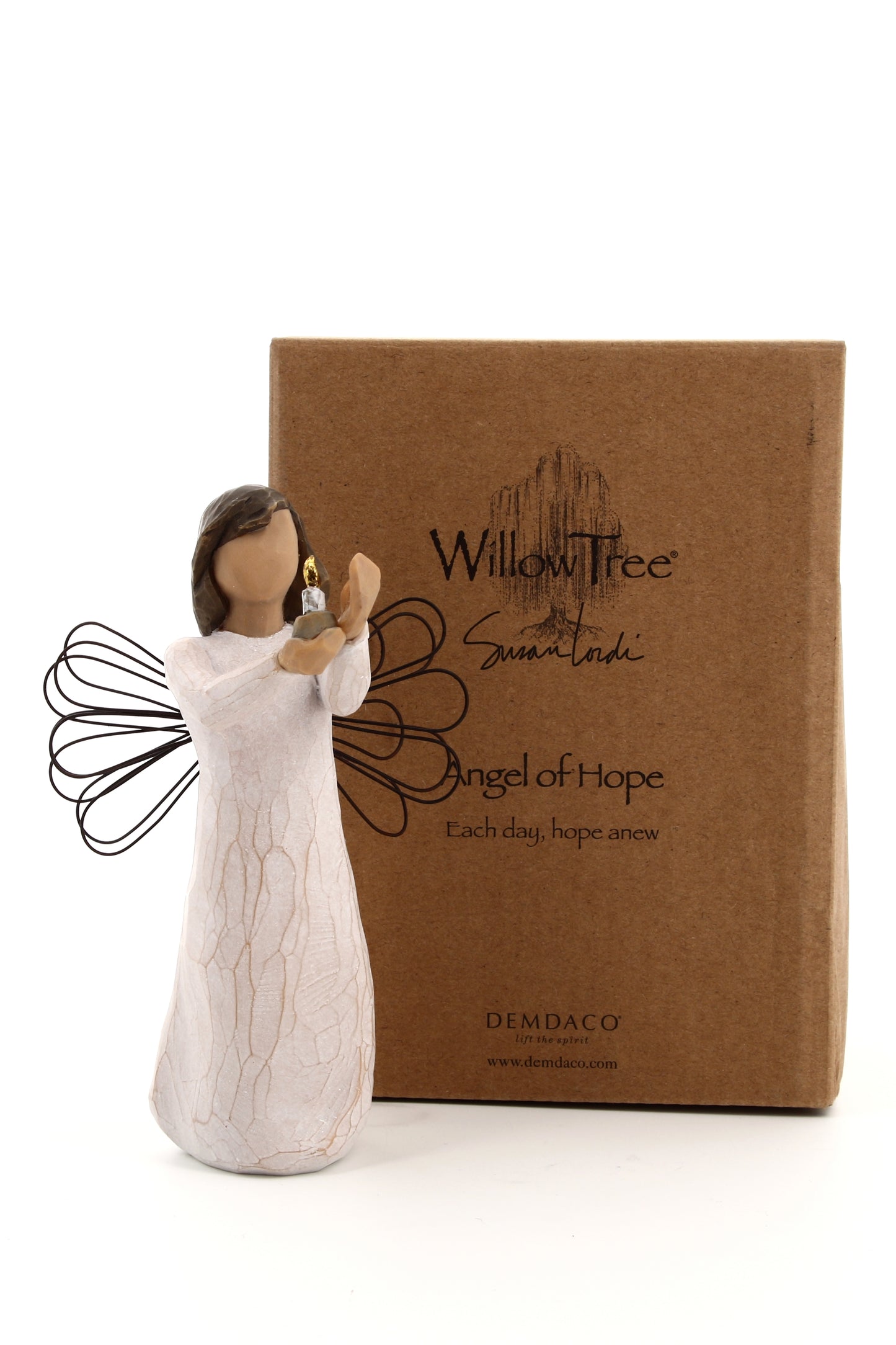 Statua in resina The Willow Tree - Angelo della Speranza (Angel of hope)  h. 13 cm