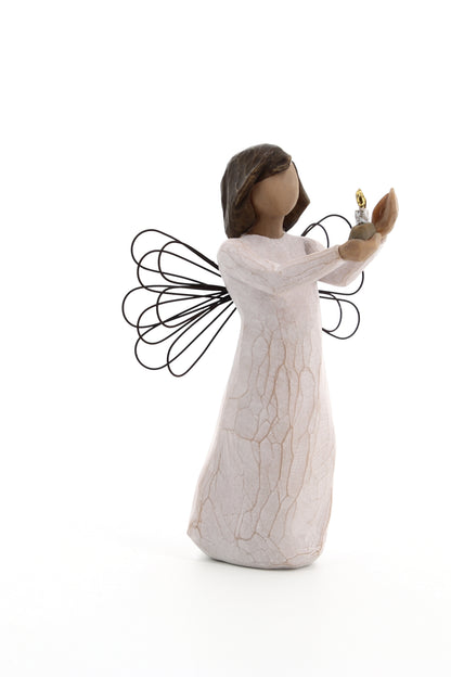 Statua in resina The Willow Tree - Angelo della Speranza (Angel of hope)  h. 13 cm