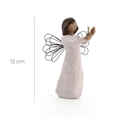 Statua in resina The Willow Tree - Angelo della Speranza (Angel of hope)  h. 13 cm