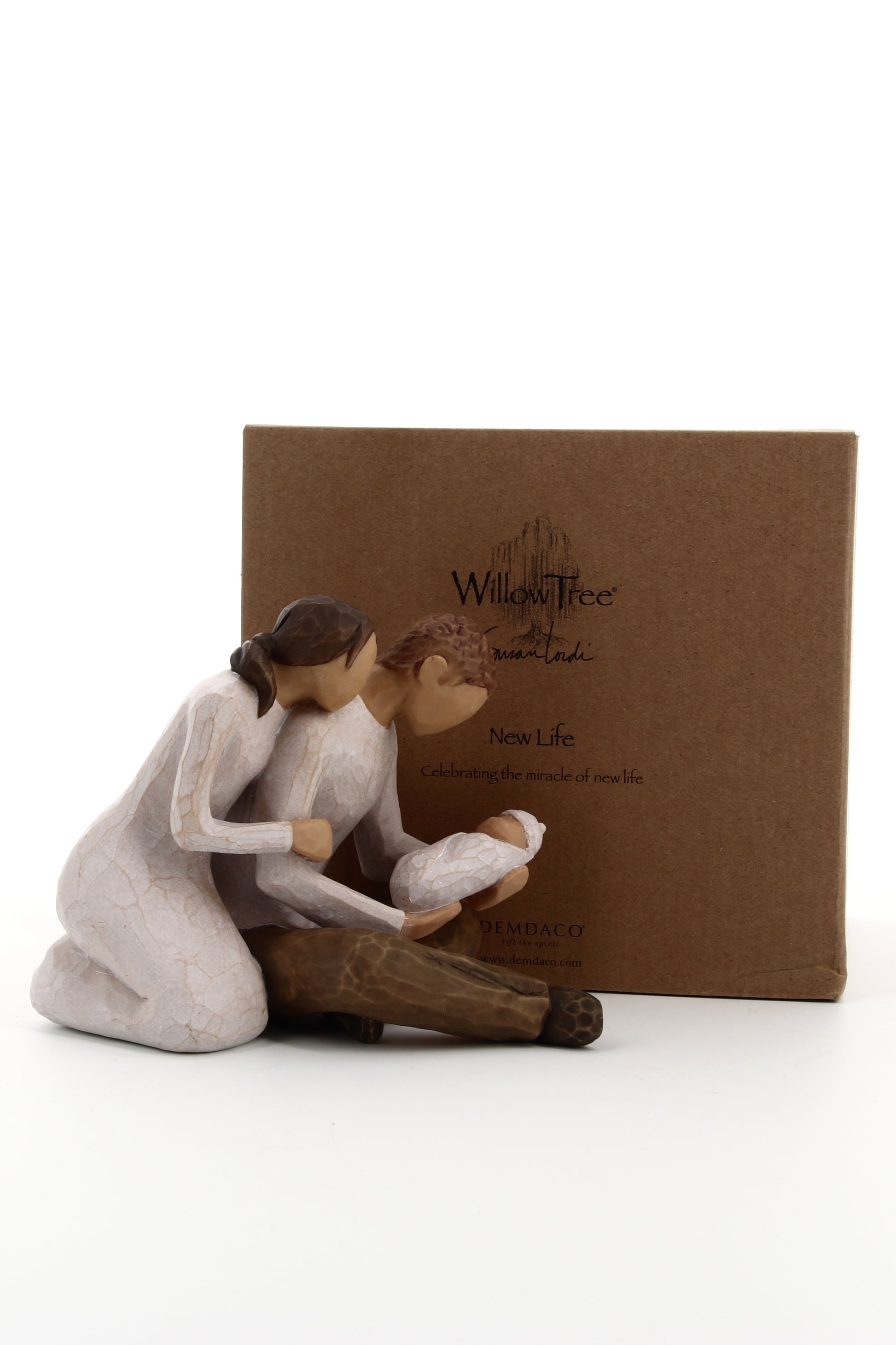 Statua in resina The Willow Tree - Nuova vita (New Life) h. 12,5 cm