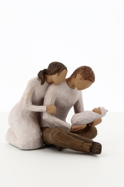 Statua in resina The Willow Tree - Nuova vita (New Life) h. 12,5 cm