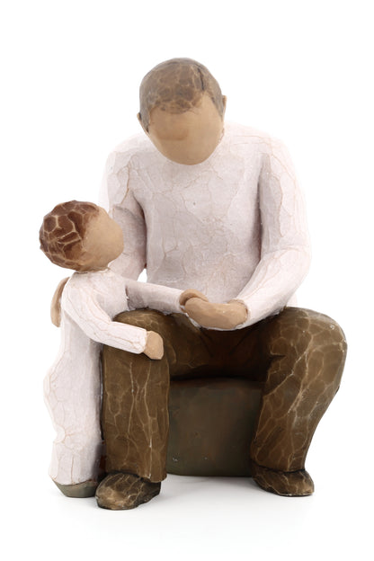 Statua in resina The Willow tree - Nonno (Grandfather) h. 14 cm