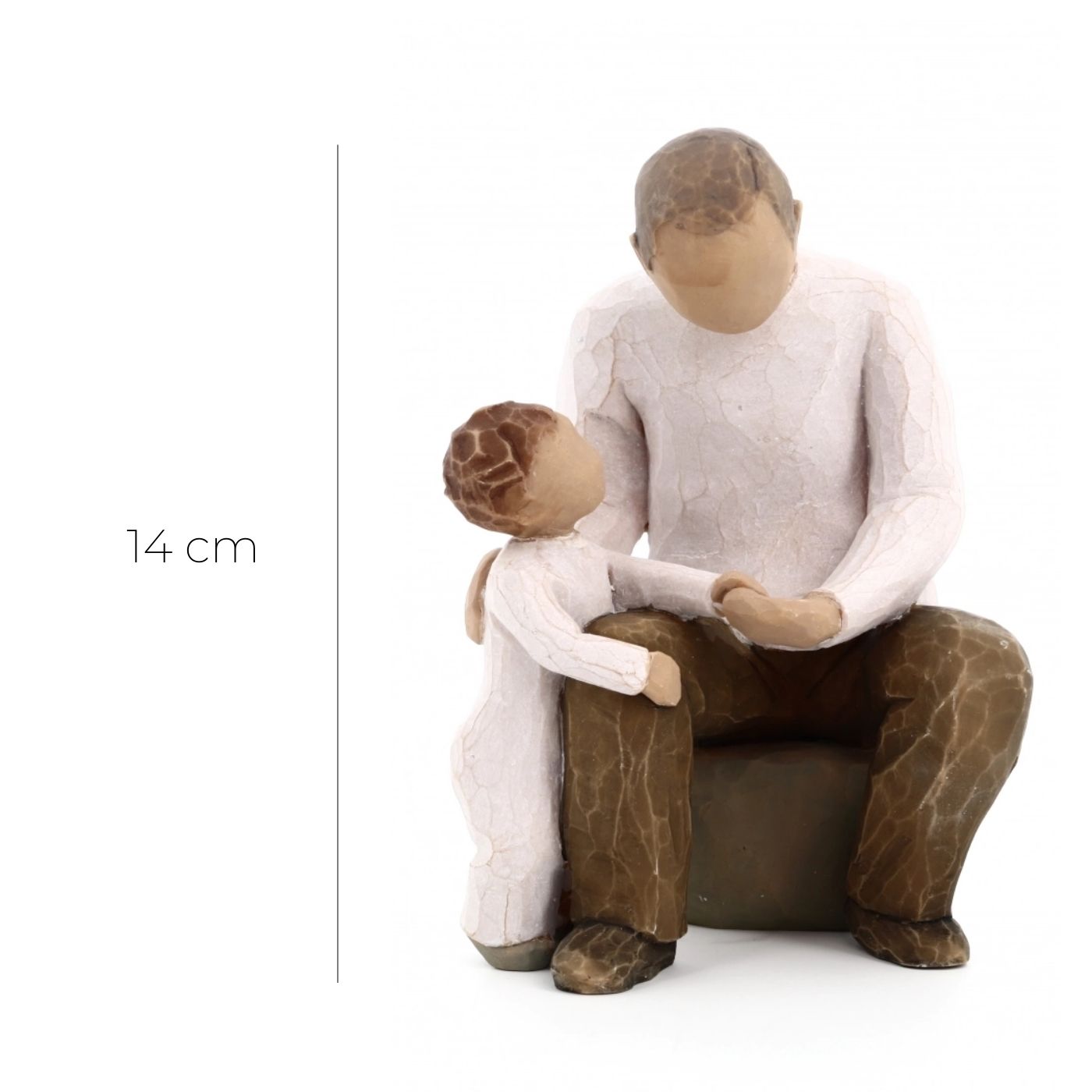 Statua in resina The Willow tree - Nonno (Grandfather) h. 14 cm