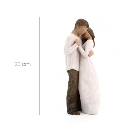 Statua in resina The Willow tree - Promessa (Promise) h. 23 cm