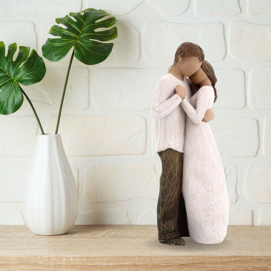 Statua in resina The Willow tree - Promessa (Promise) h. 23 cm