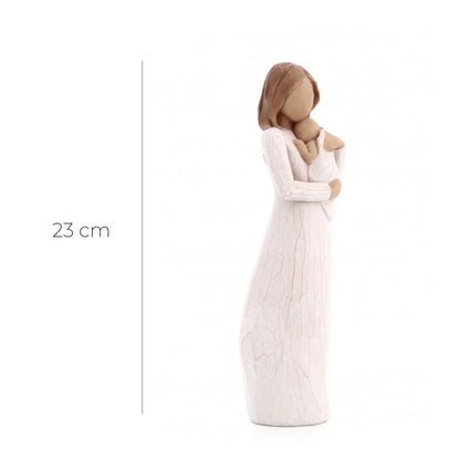 Statua in resina The Willow tree -Angelo mio ( Angel of mine) h. 23 cm