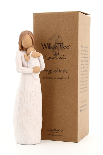 Statua in resina The Willow tree -Angelo mio ( Angel of mine) h. 23 cm