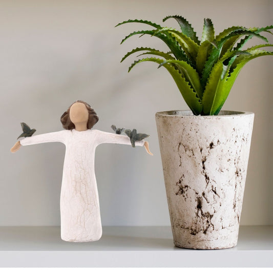 Statua in resina the Willow tree - Felicita' (Happiness) h. 14 cm