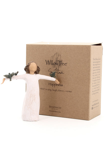 Statua in resina the Willow tree - Felicita' (Happiness) h. 14 cm