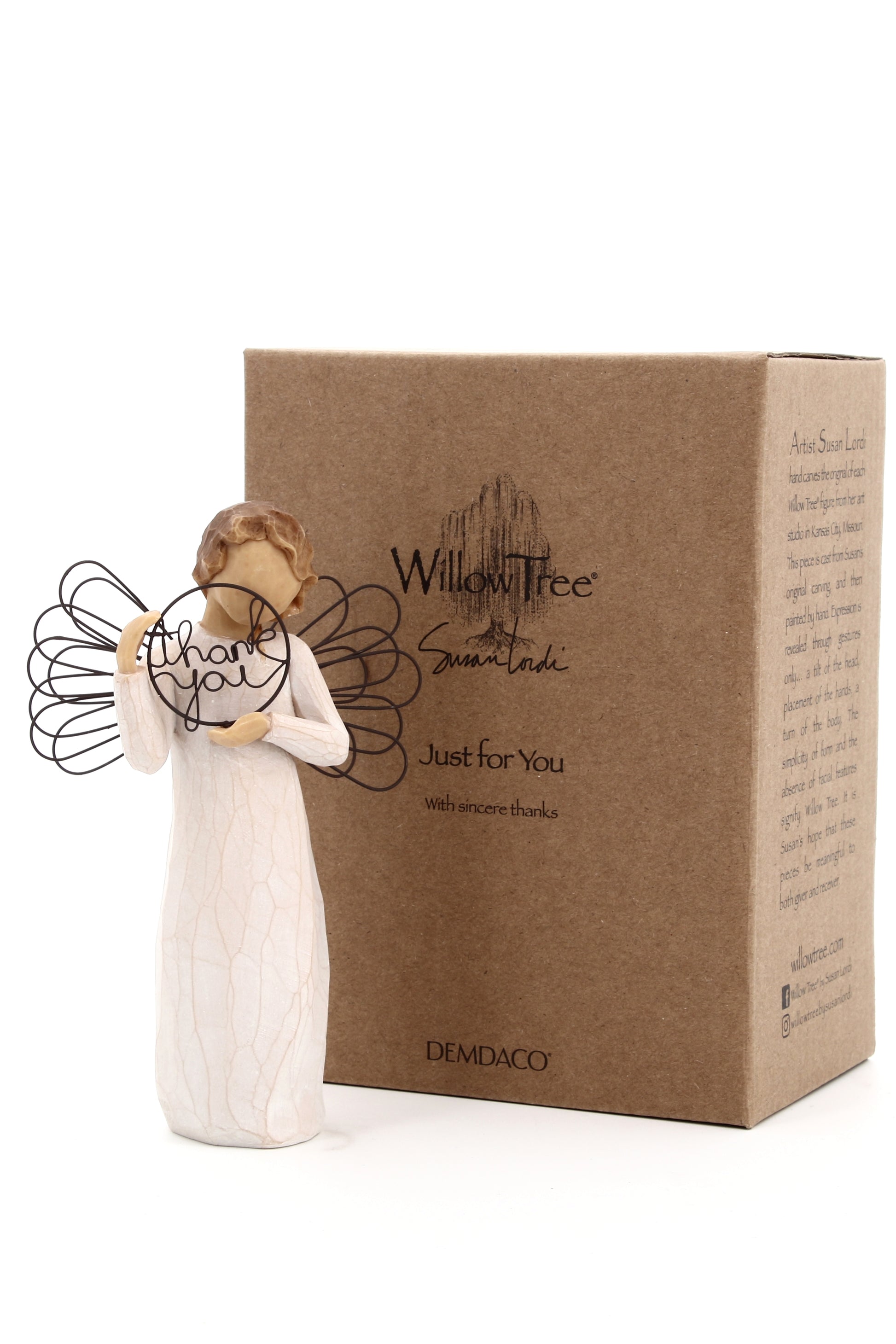 Statua in resina The Willow tree - Solo per te (Just for you) h. 14 cm