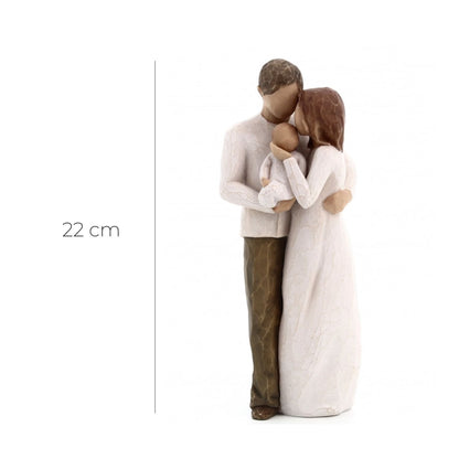 Statua in resina The Willow tree - Il nostro regalo (Our Gift) h. 22 cm