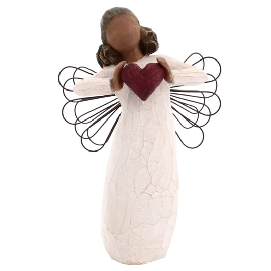 Statua in resina The Willow tree - Con amore (With Love) h. 13,5