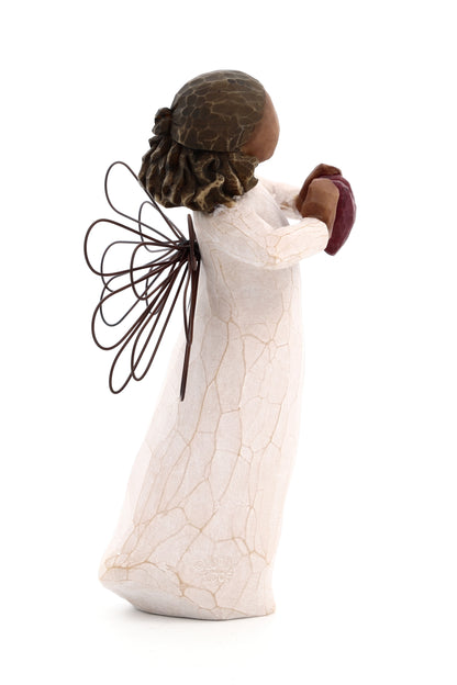 Statua in resina The Willow tree - Con amore (With Love) h. 13,5