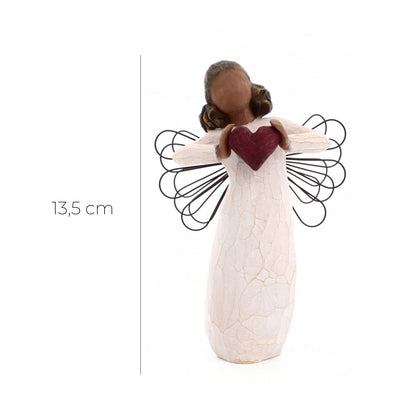 Statua in resina The Willow tree - Con amore (With Love) h. 13,5