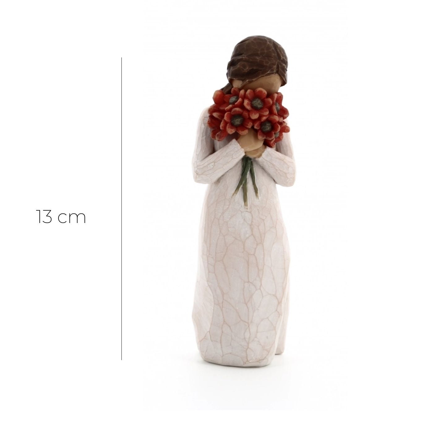 Statua in resina The Willow Tree - Circondata dall'amore (Sourrounded by Love) h. 13 cm