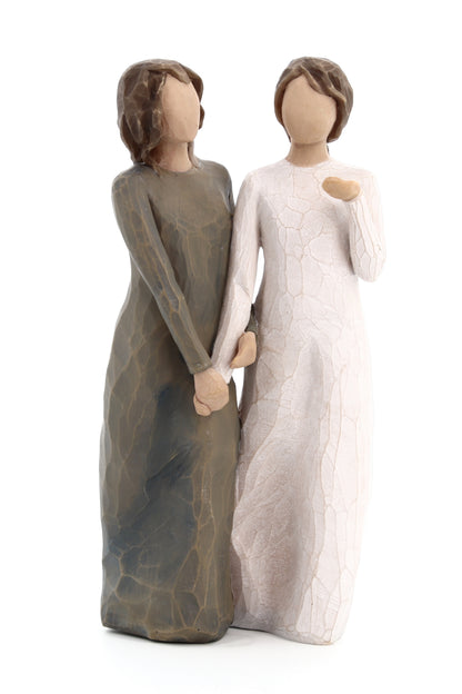 Statua in resina The Willow Tree - Sorella mia, Amica mia (My Sister, my Friend) h.21 cm